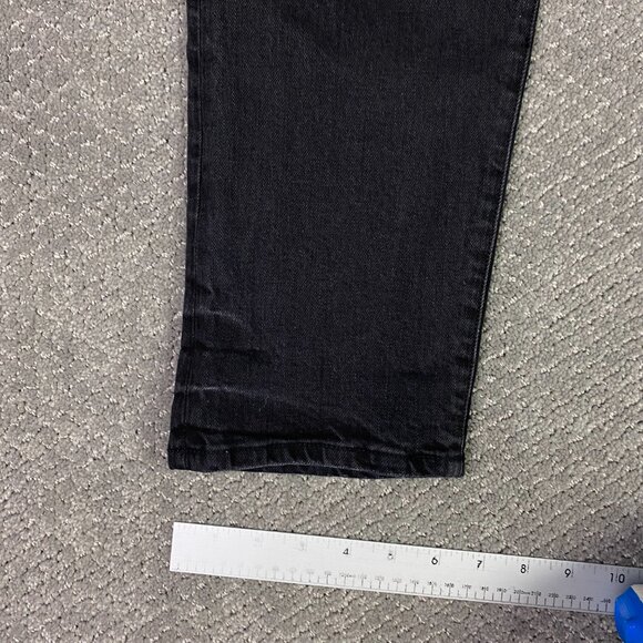 NWT Paul Smith Tapered Fit Black Organic Stretch Jeans Men's 30 Measure 32 x 31 - Picture 13 of 16